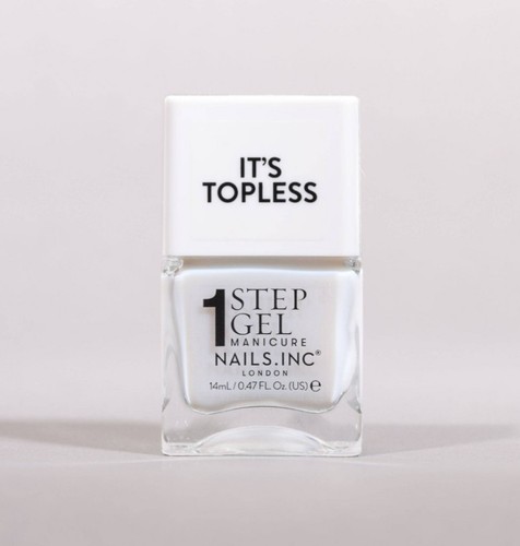 Nails Inc. It's Topless 4-1 Base & Top Coat Gel Nail Polish - EMMA.