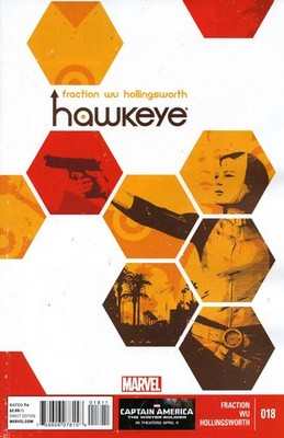 Hawkeye (4th Series) #18 FN; Marvel | Matt Fraction Madame Masque - w/Bag+Board