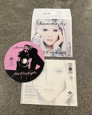 Samantha Fox - Just One Night (CD, 1991, Jive Records) No Case #1F171