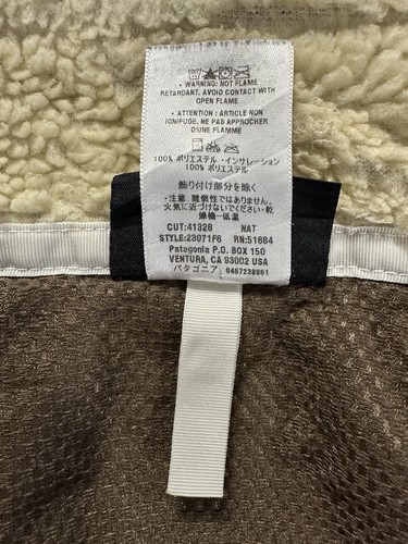 Patagonia Synchilla Jacket Size XS/AU 6/ US 2 . Long Sleeved Beige - Picture 10 of 11