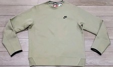 $115 Nike Mens M Tech Fleece Crew Pullover Sweatshirt Sweater FB7916 276 Premium