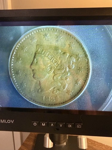 Photo of a 1834-P Large Cent from an eBay listing that sold on Jul 22, 2026