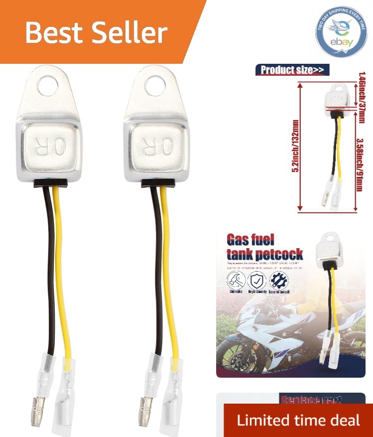 Durable Low Oil Alert Sensors for Various Engines - 2 Pack for Enhanced Safety