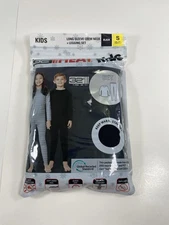 32 Degrees Heat Kids Long Sleeve And Legging Set- BLACK SMALL NEW