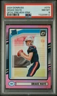 2024 Donruss Optic Preview Drake Maye RATED ROOKIE PINK PRIZM SP RC PSA 8.
