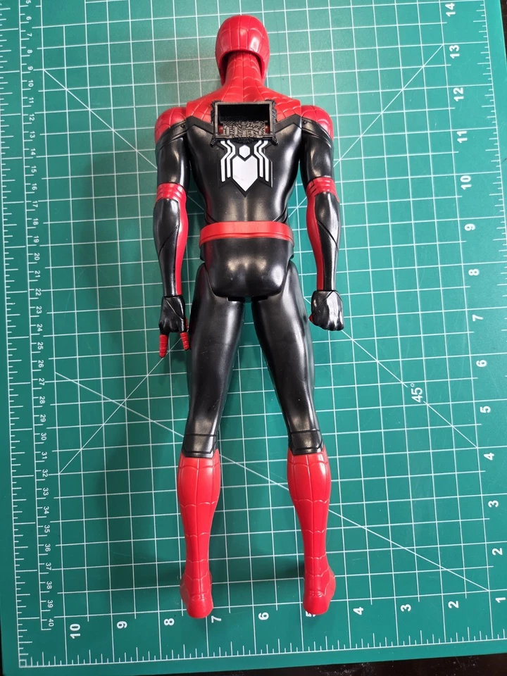 Figura de acción Spider-Man Titan Hero Series Marvel 12 pulgadas Hasbro 2017 Avengers Foto 4 de 4