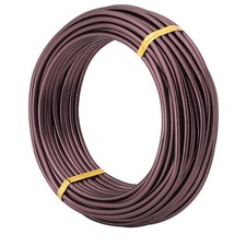 Bonsai Training Aluminum Wire, 3.0mm 9 Gauge Bronze 200g, Bendable Anodized C...