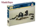 Italeri Plastic Model kit 1/72 Diorama Walls & Ruins Accessories WWII 6087