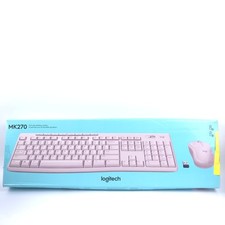 Logitech MK270 Wireless Keyboard and Mouse Combo 2.4 GHz Wireless - DAMAGED BOX
