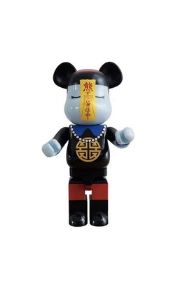 Jiangshi 1000% Bearbrick Glow in the Dark Be@rbrick GID Action City