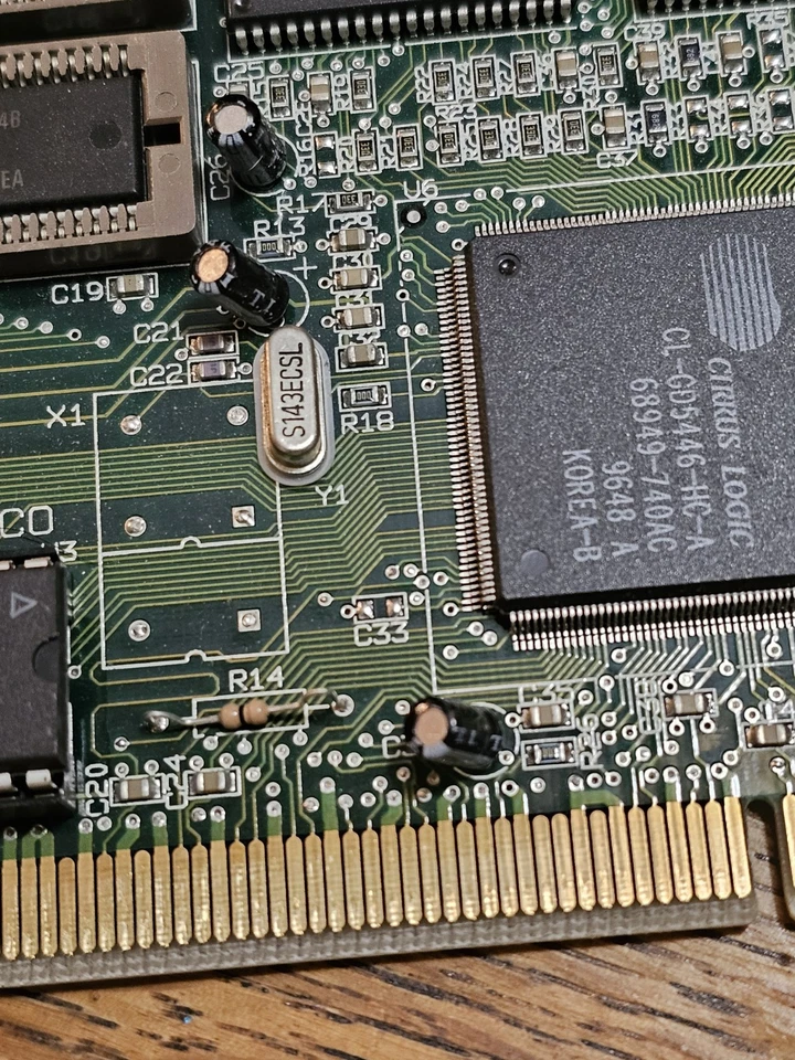 EKSUSA5446PCI CIRRUS LOGIC PCI VGA LOGIC CL-GD5446-HC Rare - Image 4 of 4