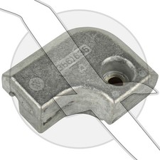 Volvo Penta 3861636 Salt Water Anode for XDP Sterndrive Outdrive