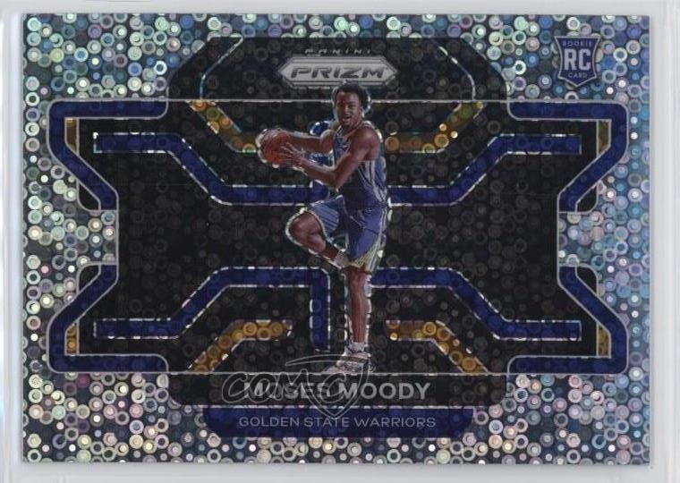 2021-22 Panini Prizm Variation Fast Break Moses Moody #308 Rookie RC 00y3