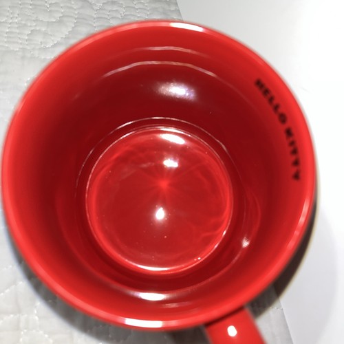 Hello Kitty Sanrio Co., LTD/Blue Sky Clay Works Co. 2024 Red Mug Brand New - Picture 3 of 7