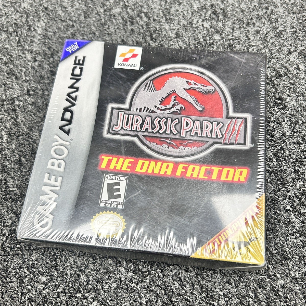 Jurassic Park III: The DNA Factor (Nintendo Game Boy Advance, 2001