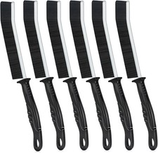 6-Piece Multifunctional Hard Bristle Crevice Cleaning Brush Set for All Surfaces