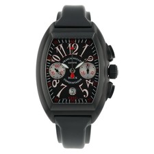 Franck Muller Conquistador Steel Black Dial 4...