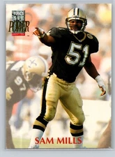 1992 Pro Set Power #252 Sam Mills