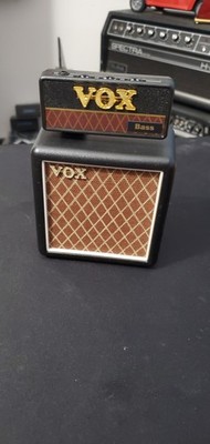 Vox Amplug Bass Headphone Amplifier With Rare Speaker
