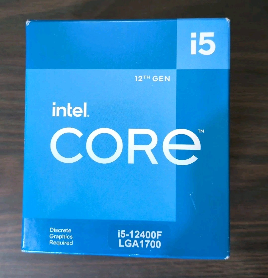 Intel Core i5-12400F Processor (4.4 GHz, 6 Cores, LGA 1700