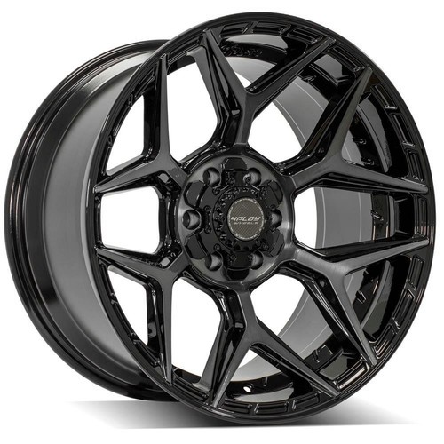 20x10 4PLAY 4P06 Gloss Black Brushed Face Wheel 6x135/6x5.5 (-18mm)