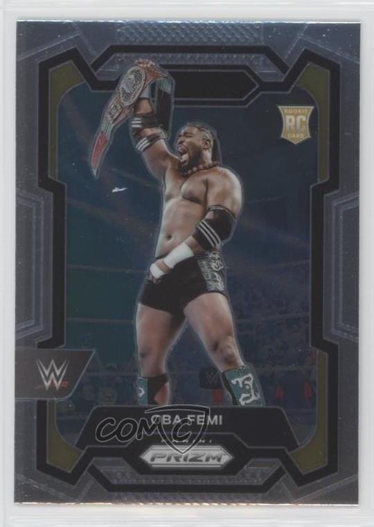 2024 Panini Prizm WWE Oba Femi #199 Rookie RC 13ag