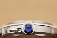 CARTIER PASHA MENS W3101755 38MM GUILLOCHE GRAY DIAL STAINLESS STEEL WATCH 11