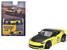 NISSAN Z "LB-NATION WORKS" 23 IKAZUCHI YELLOW 1/64 DIECAST BY MINI GT MGT00826