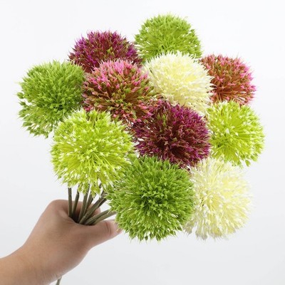 Künstliche Seide Chrysanthemen Blumen für Zuhause und Event Dekoration 7er Set