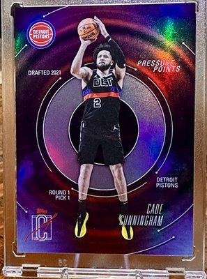 #ad 2025 26 Topps Signature Class Cade Cunningham Pressure Points Case Hit SSP #PP 8 $124.99