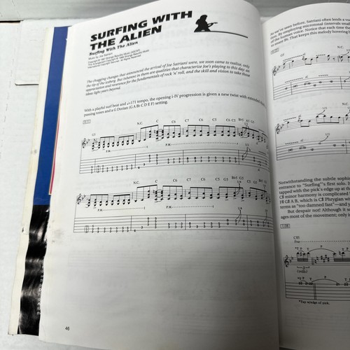 JOE SATRIANI Guitar Tab Songbook 1994 RIFFxRIFF w/pix, bio, comments 91 pp. (VG) - Picture 3 of 3