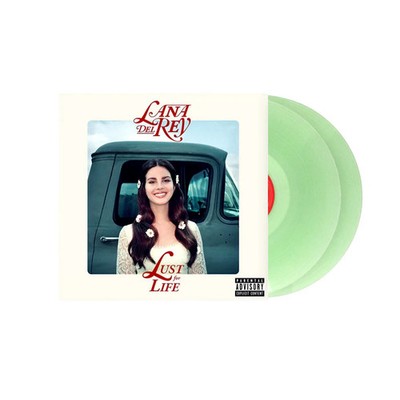 LANA DEL REY Lust For Life (2xLP COKE BOTTLE CLEAR VINYL) 2023 limited REPRESS