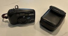 Yashica EZS Zoom 70 Point Shoot 35mm Film Camera 35-70mm Case - Tested/works