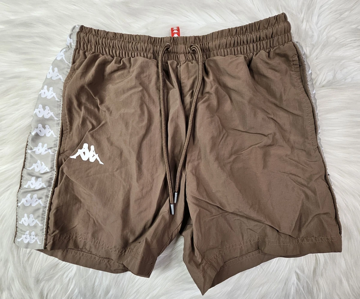 Short De Bain Vintage Kappa – Bleu Marine/gris, Taille L, Homme, état Très Bon