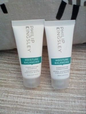 Philip Kingsley Moisture Balancing Combination Shampoo & Conditioner 2 x 20 ml