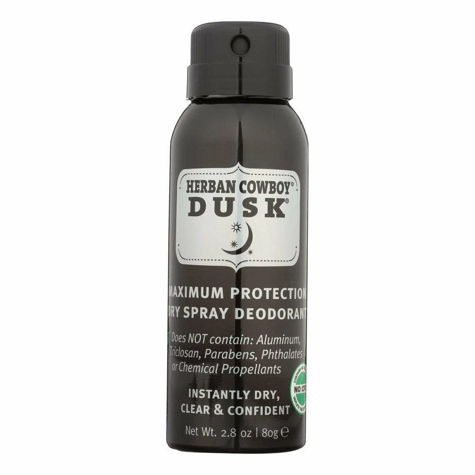 Herban Cowboy Dusk Dry Spray Desodorante Confiado Máxima Protección 2.8 Onzas Foto 3 de 4
