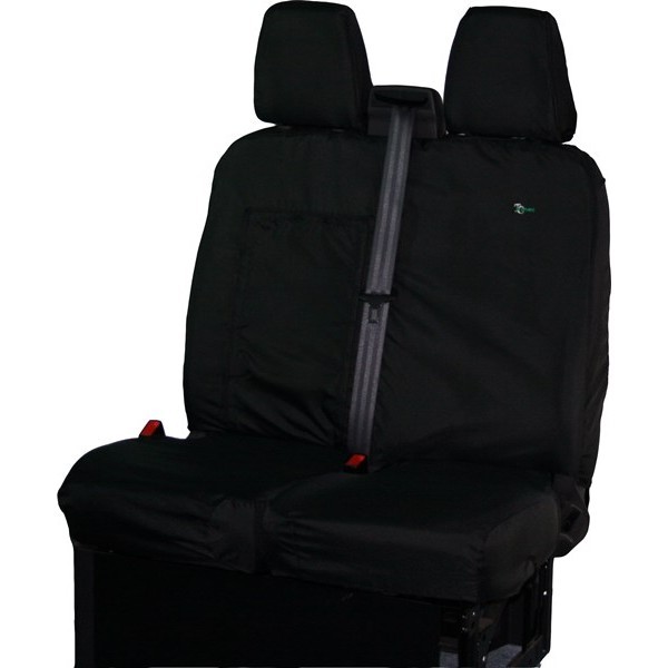 Town & Country Van Seat Cover - Double - Black -Ford Transit Custom 201 - TCDBLK