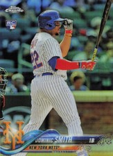 2018 Topps Chrome #162 Dominic Smith Refractor