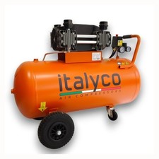 COMPRESSORE ARIA PROFESSIONALE 4 CILINDRI SENZA OLIO -3HP-400 l/m-SERBATOIO 100l