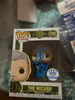 Funko Pop! : Wicked - The Wizard 1701 - Autographed by Jeff Goldblum - JSA COA