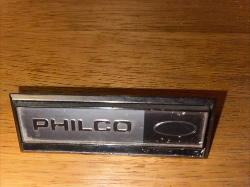 Vintage Philco Kühlschrank Kühlschrank Aufkleber/Emblem Ford NO FROST Metall - Bild 2 von 8