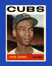 1964 Topps Set-Break # 55 Ernie Banks VG-VGEX *GMCARDS*