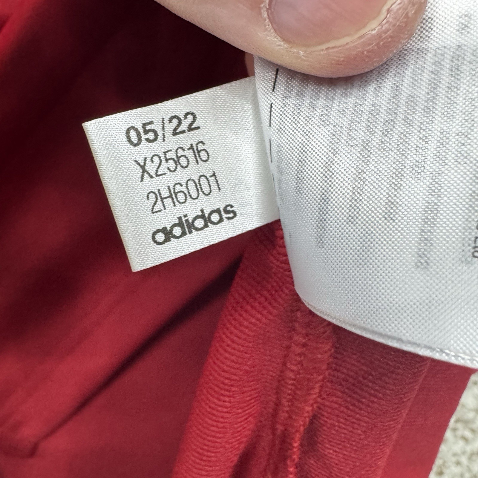 Adidas Polo Shirt Mens Large Red ClimaLite Performance Golf Stretch Wicking New thumbnail 11