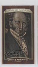 2017 Goodwin Champions Wood Mini Lumberjack Back 7/8 Martin Van Buren #108 0c3