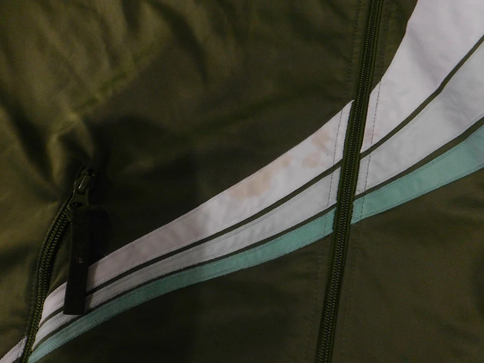 LRG Jacket Mens 2XL Green Full Zip Roots and Equipment Track Logo Streetwear - Image 4 of 4