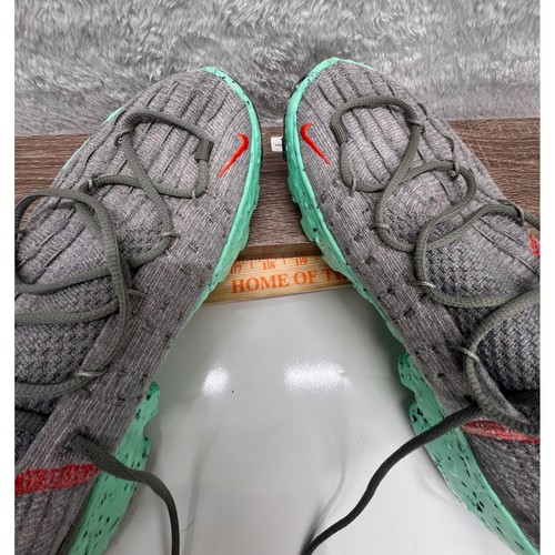 Nike Space Hippie 04 Mens Sneakers CZ6398-020 Gray Orange Green sz 8.5 - Picture 10 of 10