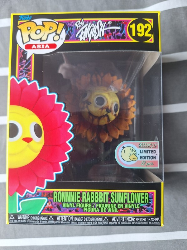 Funko Pop Smeye World Custom Ron English Sunflower Limited To 12 Pieces