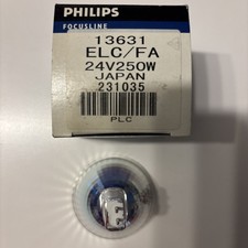 PHILIPS 13163 ELC 24V250W GX5.3 halogen light bulb projection lamp, NEW