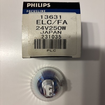 PHILIPS 13163 ELC 24V250W GX5.3 halogen light bulb projection lamp, NEW