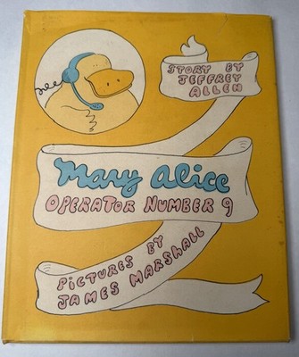 Vintage 1975 Children's Book ''Mary Alice Operator Number 9'' Jeffrey Allen HCDJ
